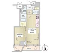 SK-ONE市ヶ谷の間取り