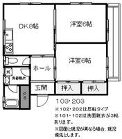 物件の間取り画像