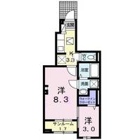 埼玉県本庄市緑1(アパート)の賃貸物件の間取り