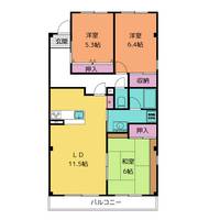 ミッシェル香久山の間取り