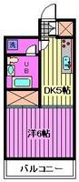 埼玉県さいたま市南区南浦和2(マンション)の賃貸物件の間取り