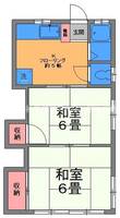 第5カントー荘の間取り