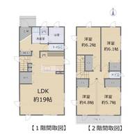 宮城県多賀城市笠神3(一戸建)の賃貸物件の間取り