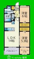 物件の間取り画像