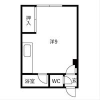 石垣Aマンションの間取り