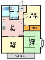 東京都江戸川区中央1(アパート)の賃貸物件の間取り