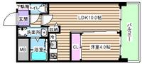 セレニテ新大阪calmeの間取り