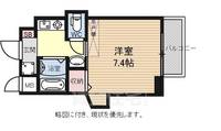 京都府京都市右京区西院高田町(マンション)の賃貸物件の間取り