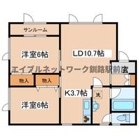 物件の間取り画像