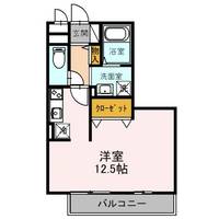 滋賀県野洲市栄(アパート)の賃貸物件の間取り