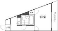 ロンスター三軒茶屋の間取り