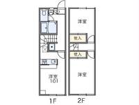 レオパレス長岡の間取り