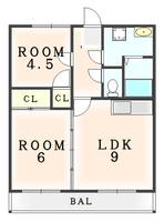 物件の間取り画像