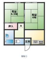 佐賀県伊万里市脇田町(アパート)の賃貸物件の間取り