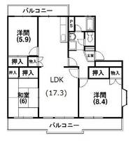 物件の間取り画像