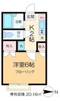 アーカスKIIIの間取り
