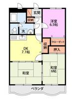 ピュアタウン花園の間取り