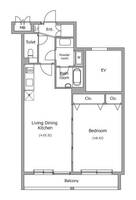 レジディア笹塚の間取り