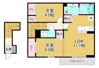 グランピア栗東の間取り