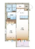 物件の間取り画像