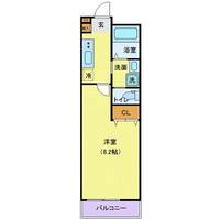 アリュール愛宕橋の間取り
