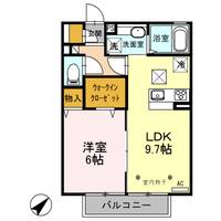 D-ROOM Royal Wit B103の間取り
