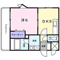 大阪府大阪狭山市茱萸木3(マンション)の賃貸物件の間取り