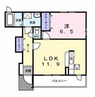 物件の間取り画像
