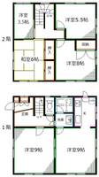 東京都中野区鷺宮5(一戸建)の賃貸物件の間取り