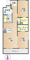 物件の間取り画像