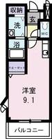 メゾンアンソレイユの間取り