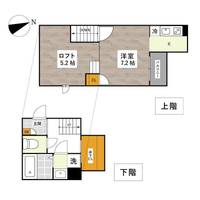 熊本県熊本市西区島崎2(アパート)の賃貸物件の間取り