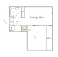 第2ミカドマンションの間取り