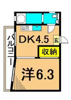 東栄ハイツの間取り