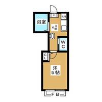 東京都世田谷区若林1(アパート)の賃貸物件の間取り