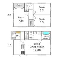 物件の間取り画像