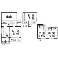 物件の間取り画像