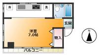 バレインヴィラ69の間取り