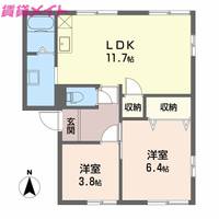 物件の間取り画像