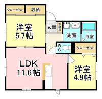 物件の間取り画像