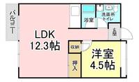 物件の間取り画像