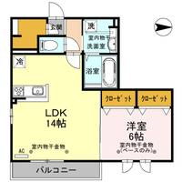 ユー・ウエストの間取り