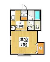 東京都西東京市柳沢1(アパート)の賃貸物件の間取り