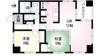 PRISM COURT 平井の間取り