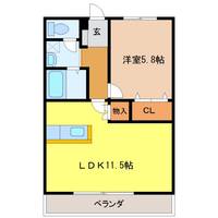 コーキア神楽の間取り