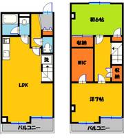 コーポシュベステルIIの間取り
