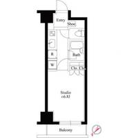 東京都中央区銀座8(マンション)の賃貸物件の間取り