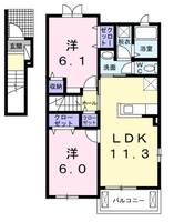 物件の間取り画像