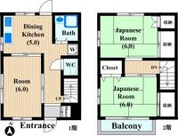 物件の間取り画像