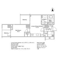 広尾ガーデンフォレスト B棟の間取り